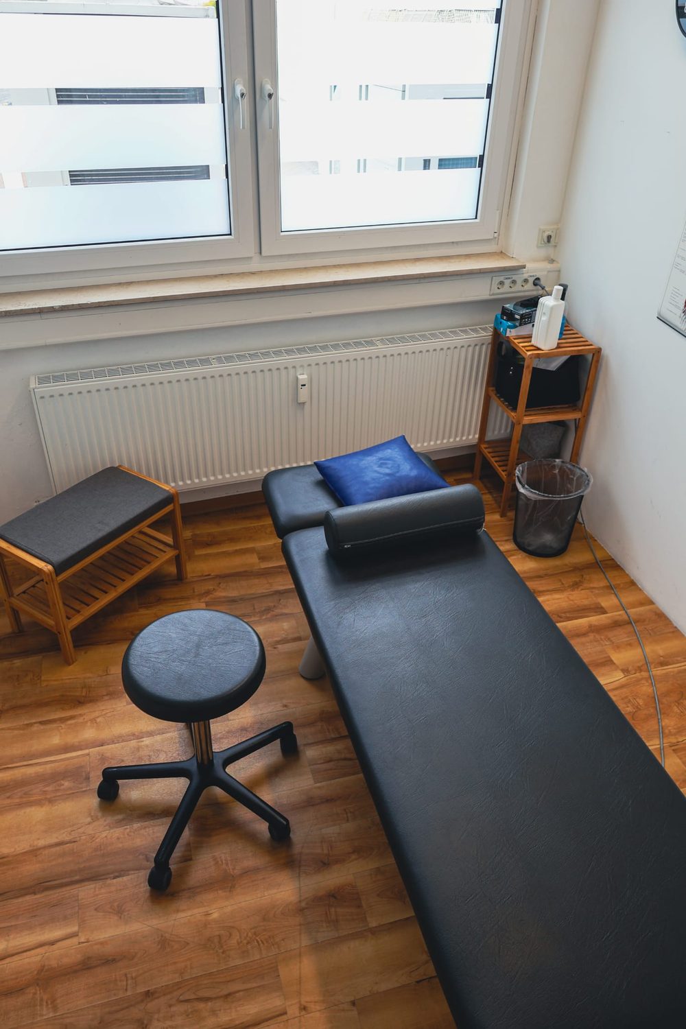 Behandlungsraum auf der Therapiefläche von AMILU